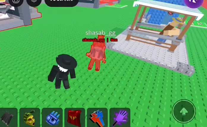 Lock the player to steal brainrots